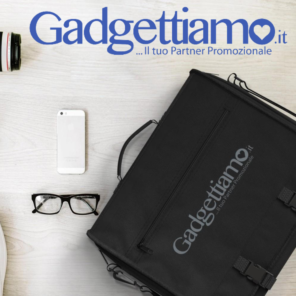 Borsa portadocumenti in poliestere con patta frontale con chiusura a clip hotsell