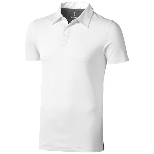 Polo Markham in tessuto elasticizzato a manica corta da uomo