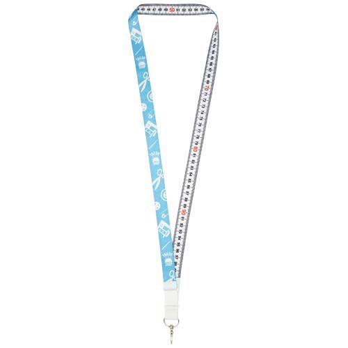 Lanyard con stampa in sublimazione lungo 1 metro in PET riciclato Isla con sgancio di sicurezza