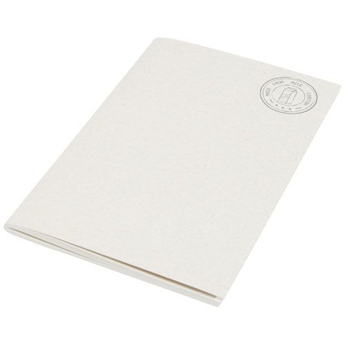 Blocco note Dairy Dream in formato A5 realizzato con cartoni del latte riciclati
