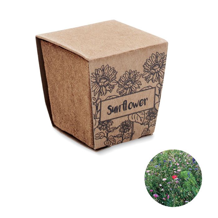 SUNFLOWER KIT. Kit per la coltivazione di semi