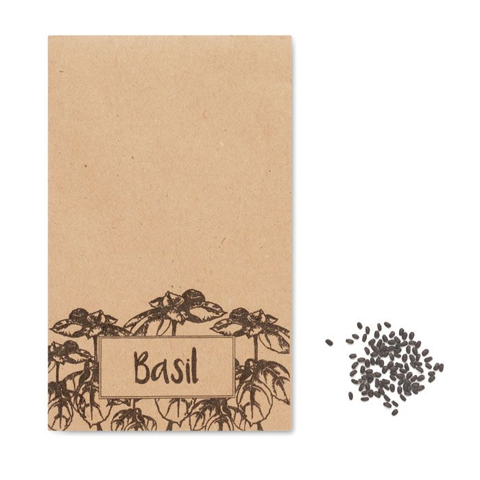 BASILOP. Semi di basilico in busta kraft