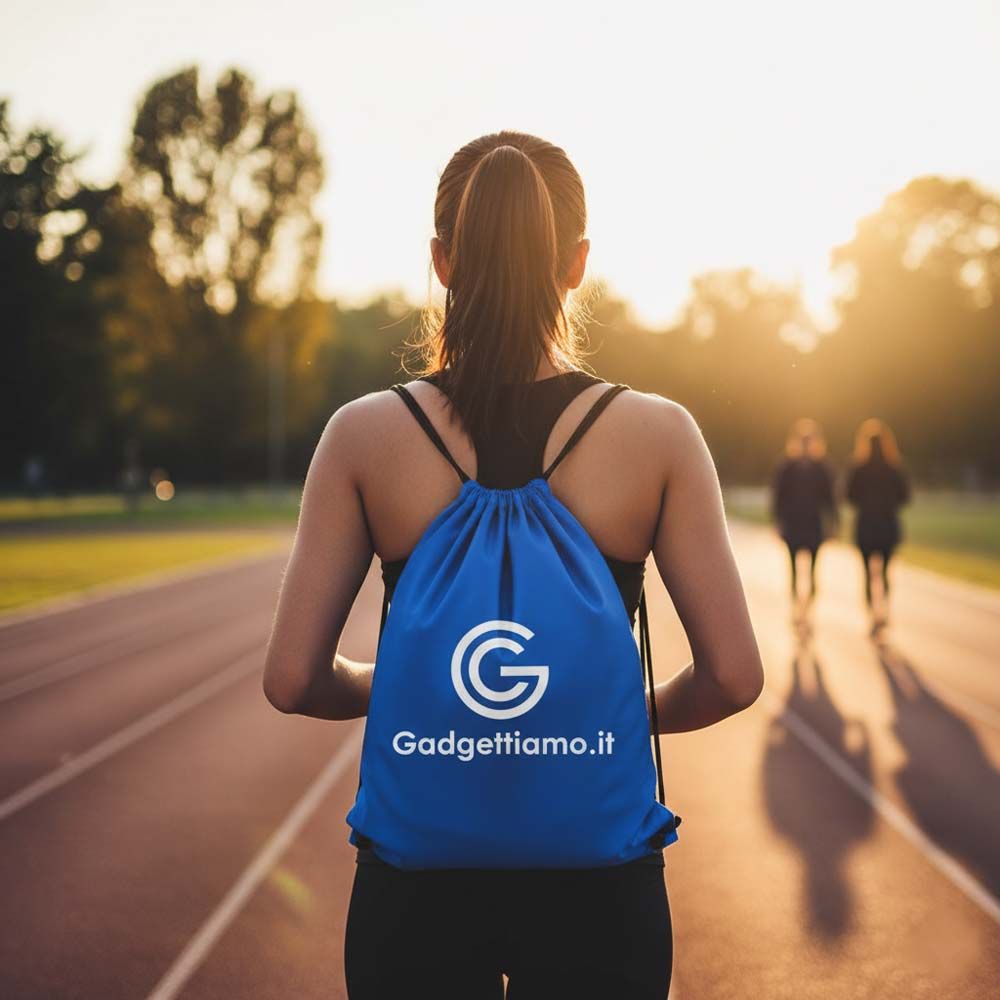 Sacche zaino con coulisse personalizzate