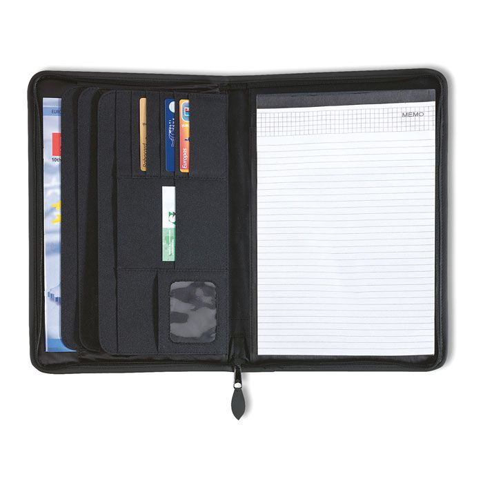 PRIME. Portablocco A4 chiusura a zip