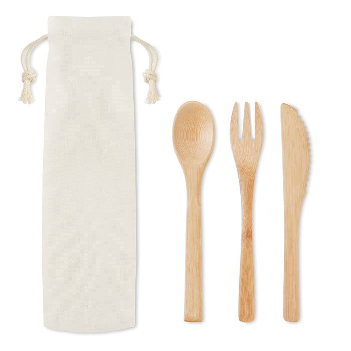 SETBOO. Set posate in bamboo