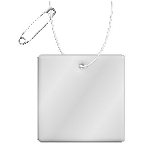 Pendaglio riflettente quadrato