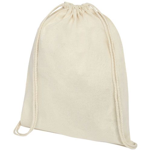 Sacca in cotone 100 g/m² con coulisse Oregon - 5L