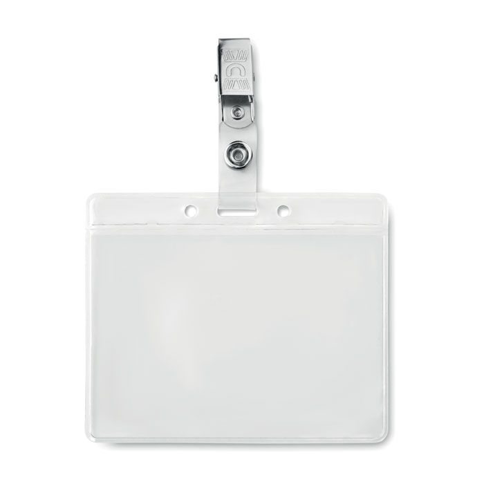 CLIPBADGE. Porta badge in PVC