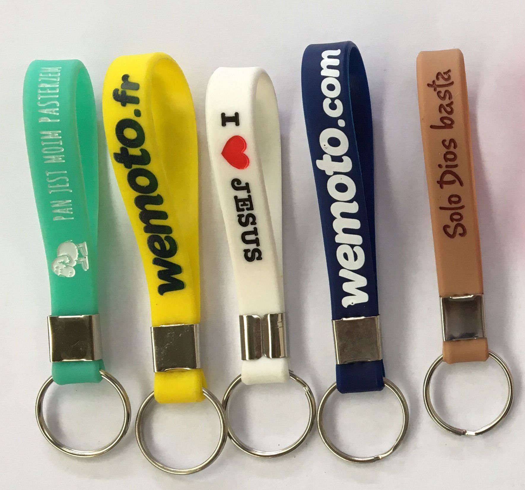 Portachiavi in Silicone Personalizzati AD HOC