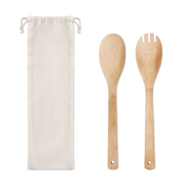 MAYEN SET. Set utensili in bamboo