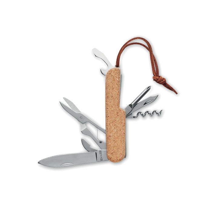 MULTIKORK. Coltello tascabile in sughero