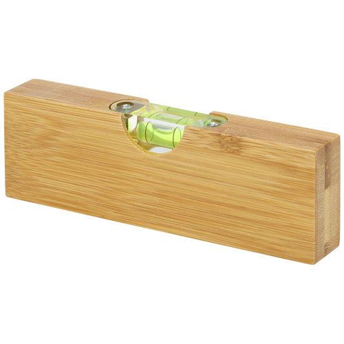 Livella a bolla con apribottiglie in bambù Flush