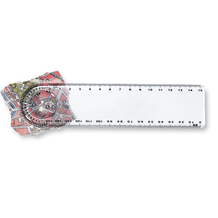 LASTA. Righello (15 cm) trasparente
