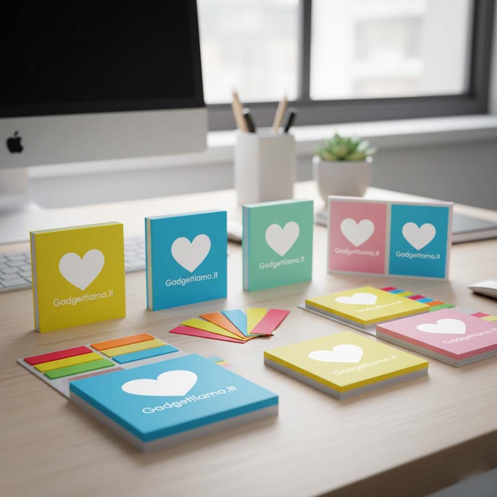Post-it Personalizzati e Segnapagina Adesivi