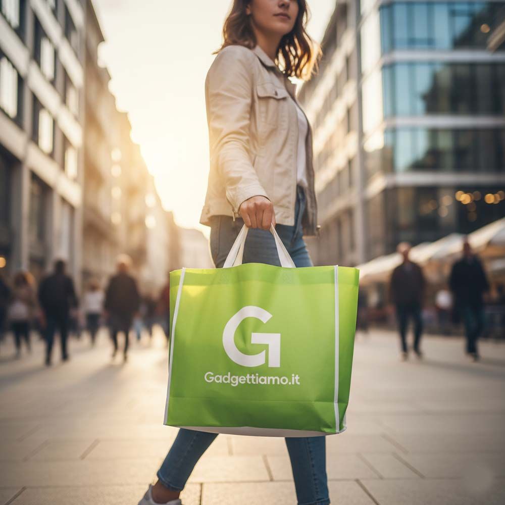 Shopper in poliestere personalizzate