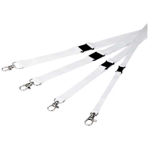 Lanyard in PET riciclato con stampa in sublimazione e sgancio di sicurezza Lois