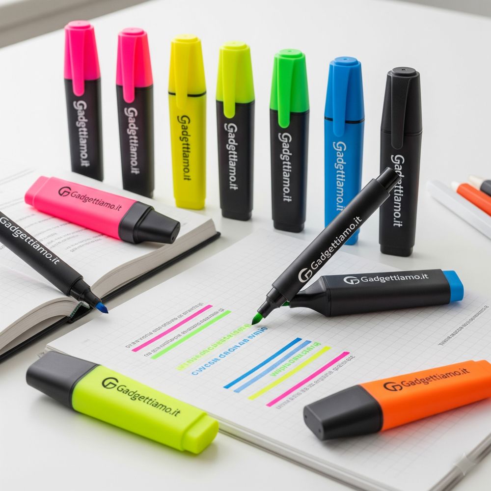 Pennarelli ed evidenziatori personalizzati