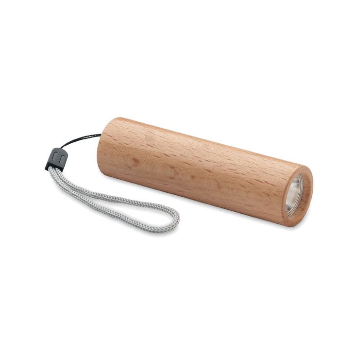 LITE. Torcia ricaricabile in legno