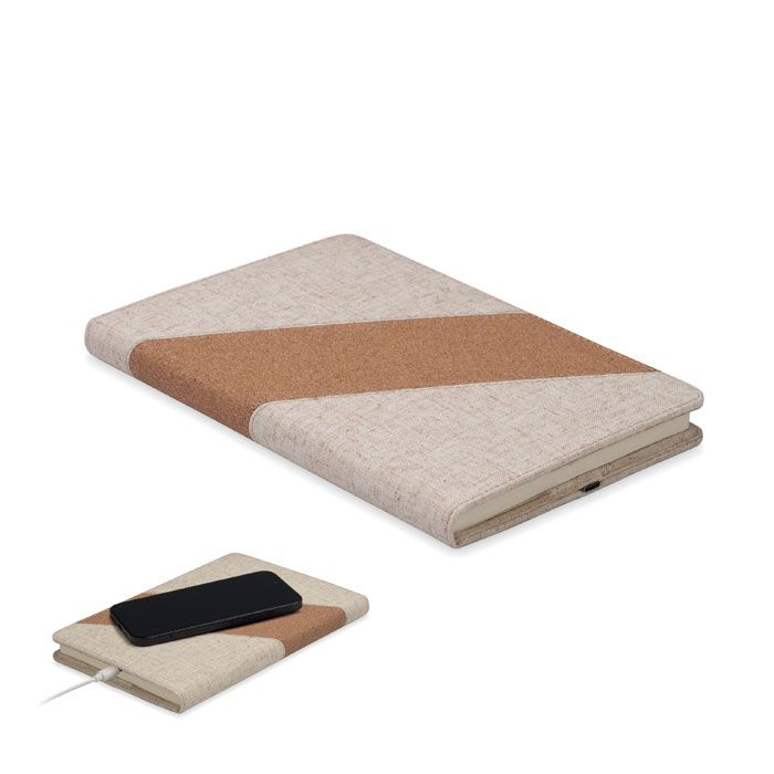 CORTONA. Notebook A5 con caricatore da 1