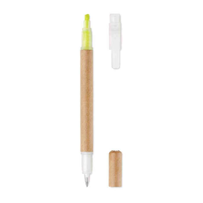 DUO PAPER. 2 in 1 penna ed evidenziatore