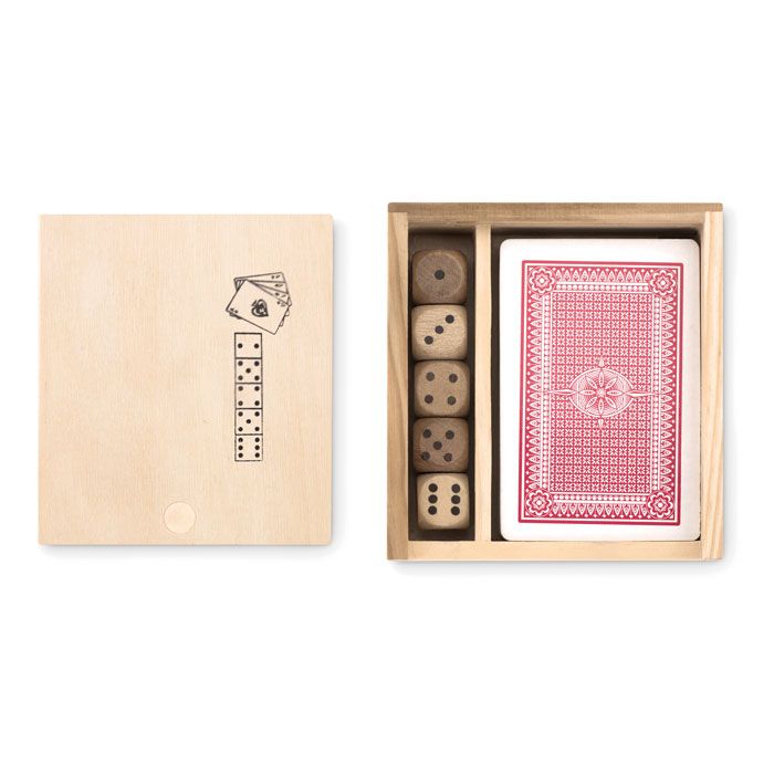 LAS VEGAS. Set gioco carte e dadi