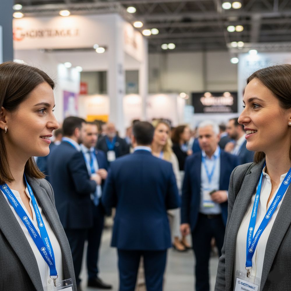 Lanyard Personalizzati con Logo per Aziende, Fiere ed Eventi