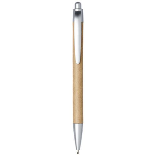 Penna a sfera in carta riciclata Tiflet (inchiostro nero)
