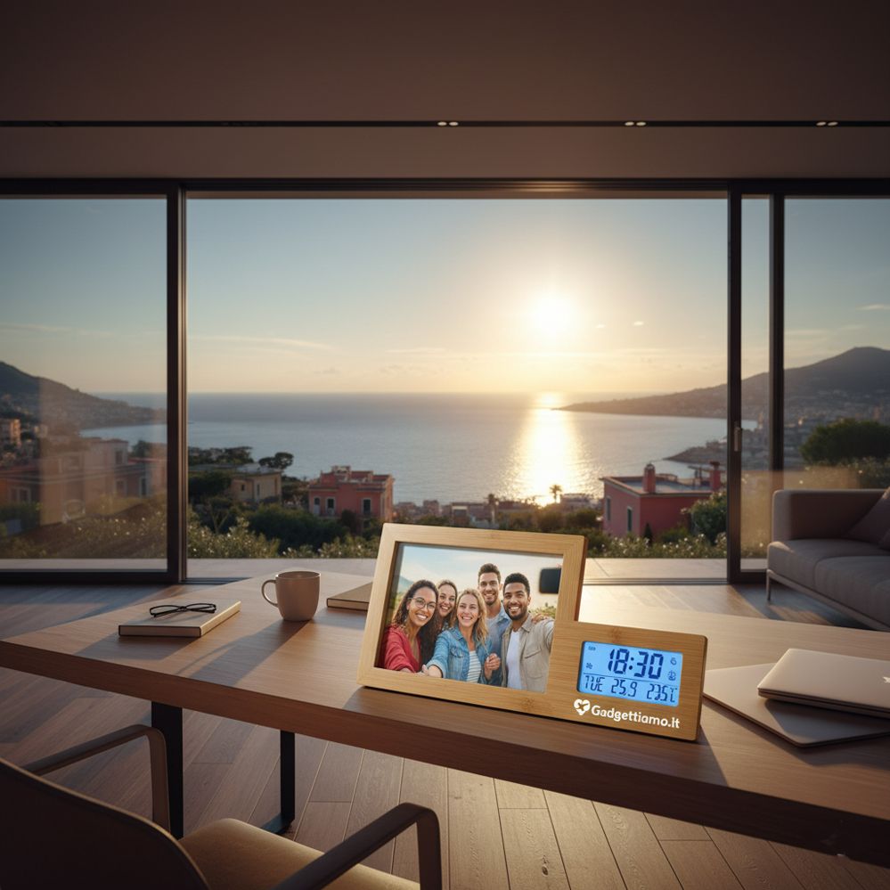 Stazioni Meteo, Orologi e Termometri Personalizzati