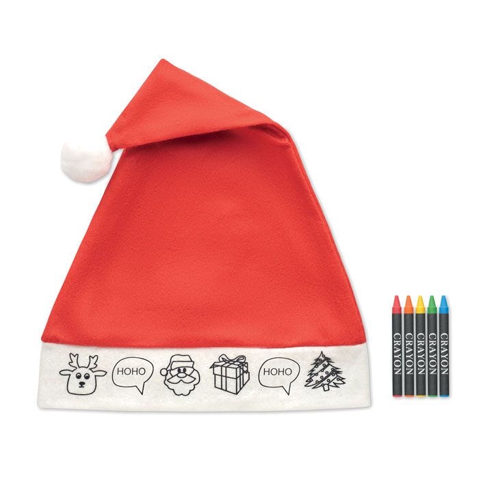 BONO PAINT. Cappello Babbo Natale da bambin