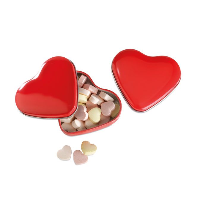 LOVEMINT. Porta caramelle in latta