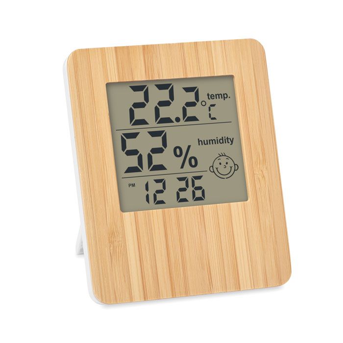 SUNCITY. Stazione meteo in bamboo