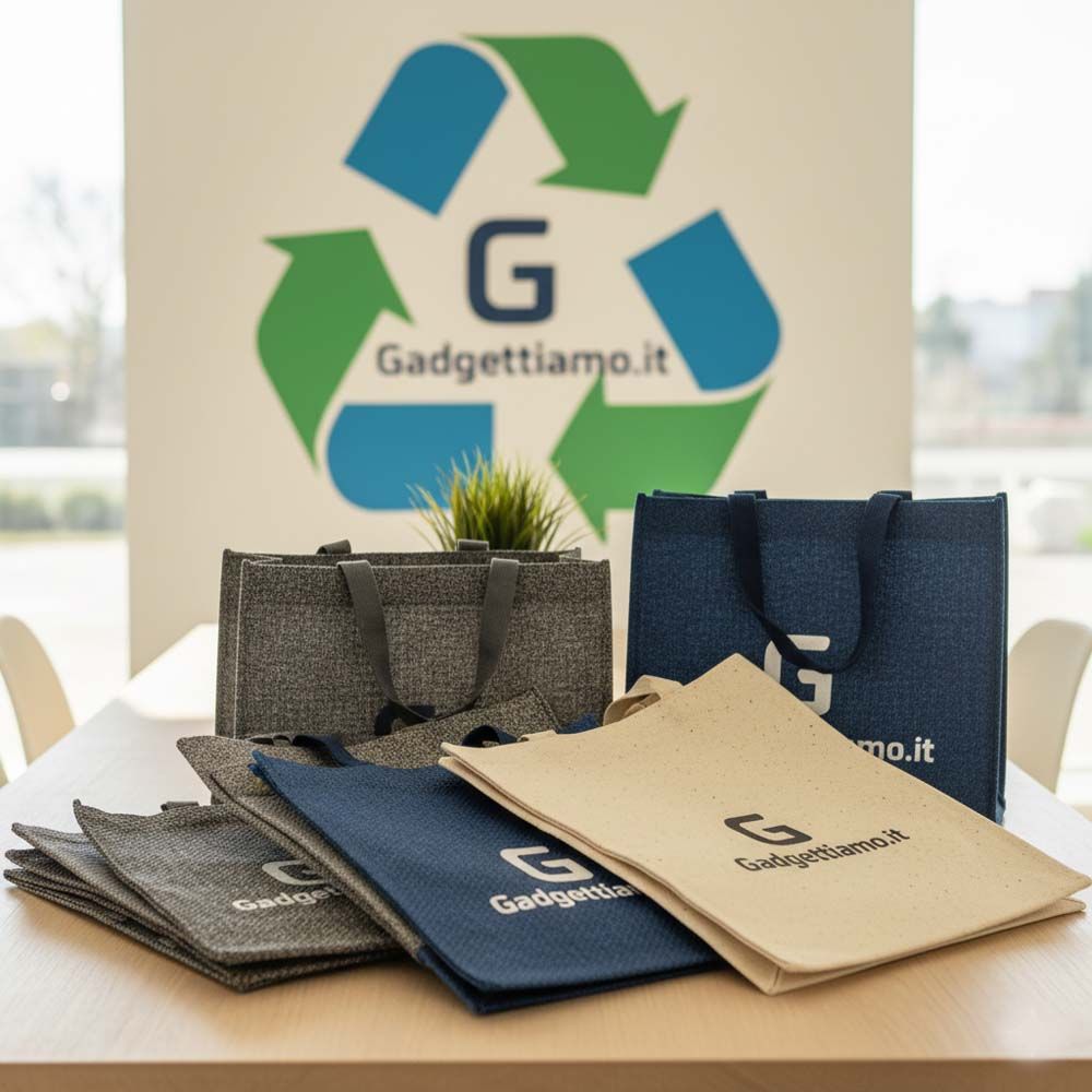 Shopper riciclate personalizzate