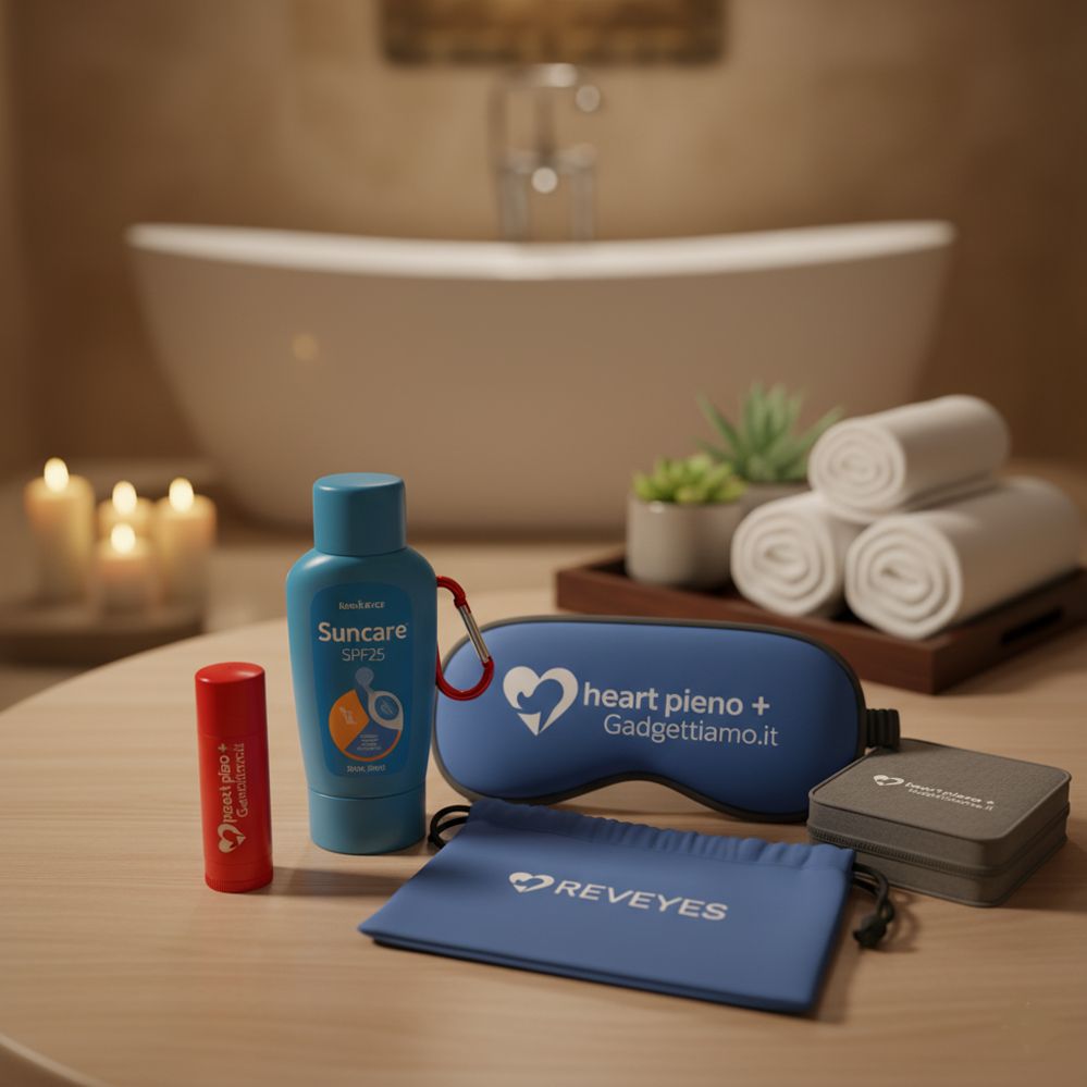 Gadget Cura della Persona Personalizzati | Articoli Benessere con Logo