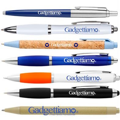 Penne in plastica personalizzati