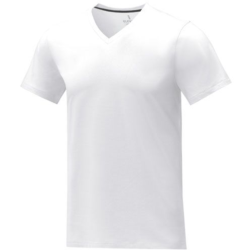 T-shirt Somoto da uomo a manica corta con collo a V