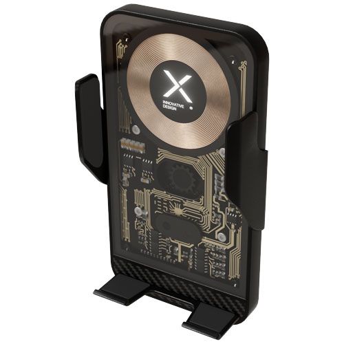 Caricabatterie wireless da 15 W con supporto per telefono da auto SCX.design V40