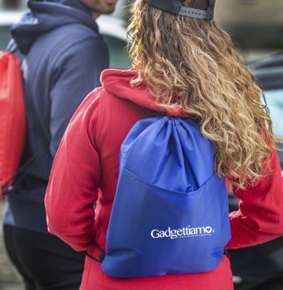 Sacche zaino con coulisse personalizzate