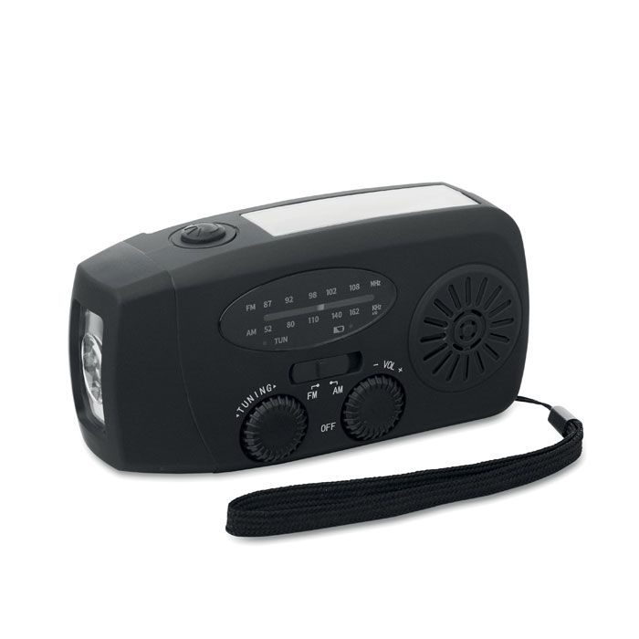 ONDA. Radio portatile con torcia LED