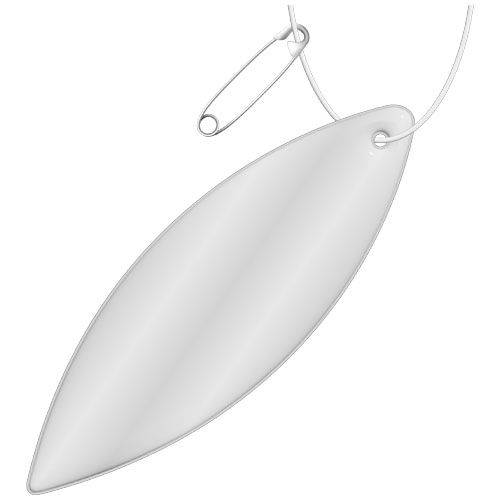 Gancio catarifrangente a ellisse in PVC con catenella RFX™