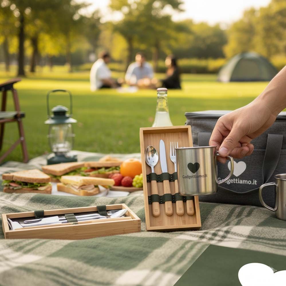 Picnic e campeggio personalizzati