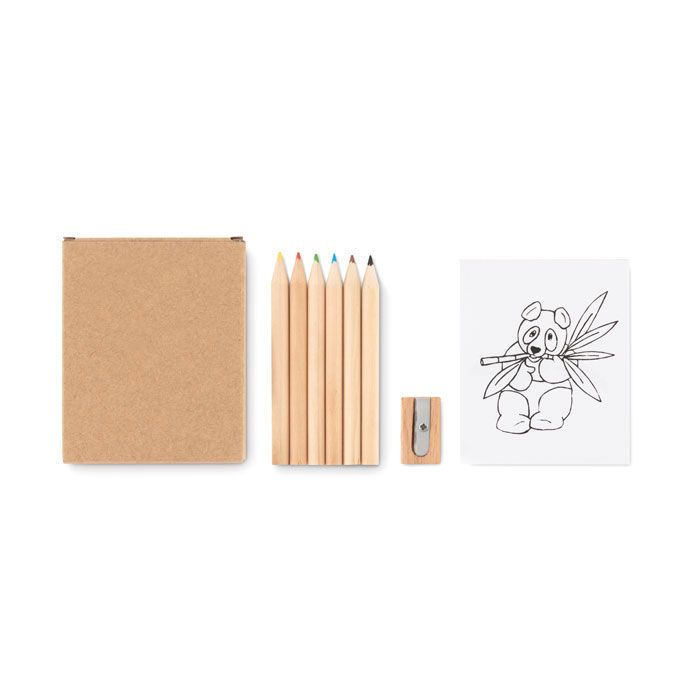LITTLE VANGOGH. Set per colorare