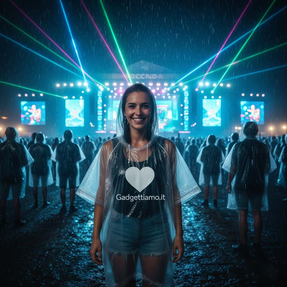 Impermeabili Personalizzati: Giubbotti, Poncho e Giacche da Pioggia con Logo