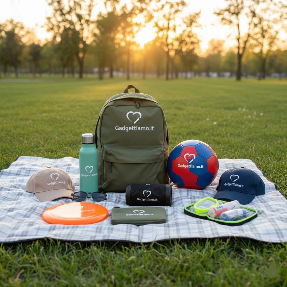 Gadget personalizzati sport e tempo libero