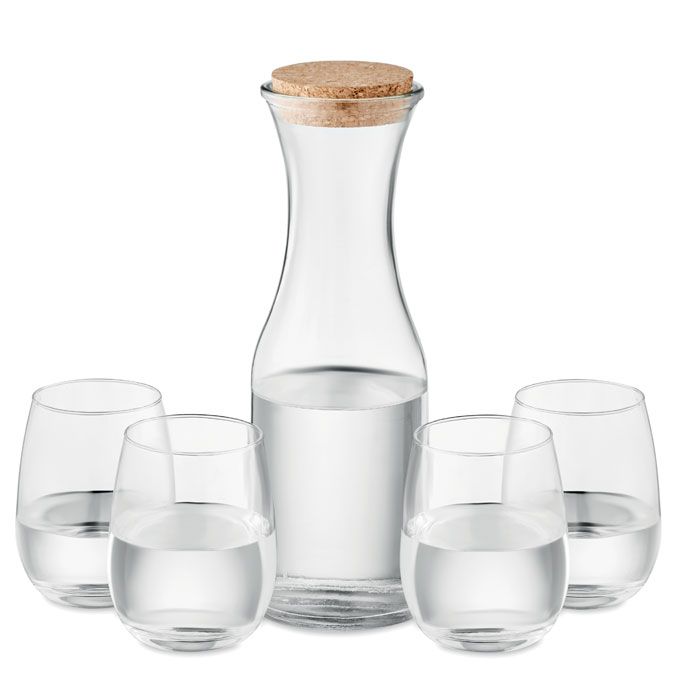 PICCADILLY. Set bicchieri e caraffa in vetr