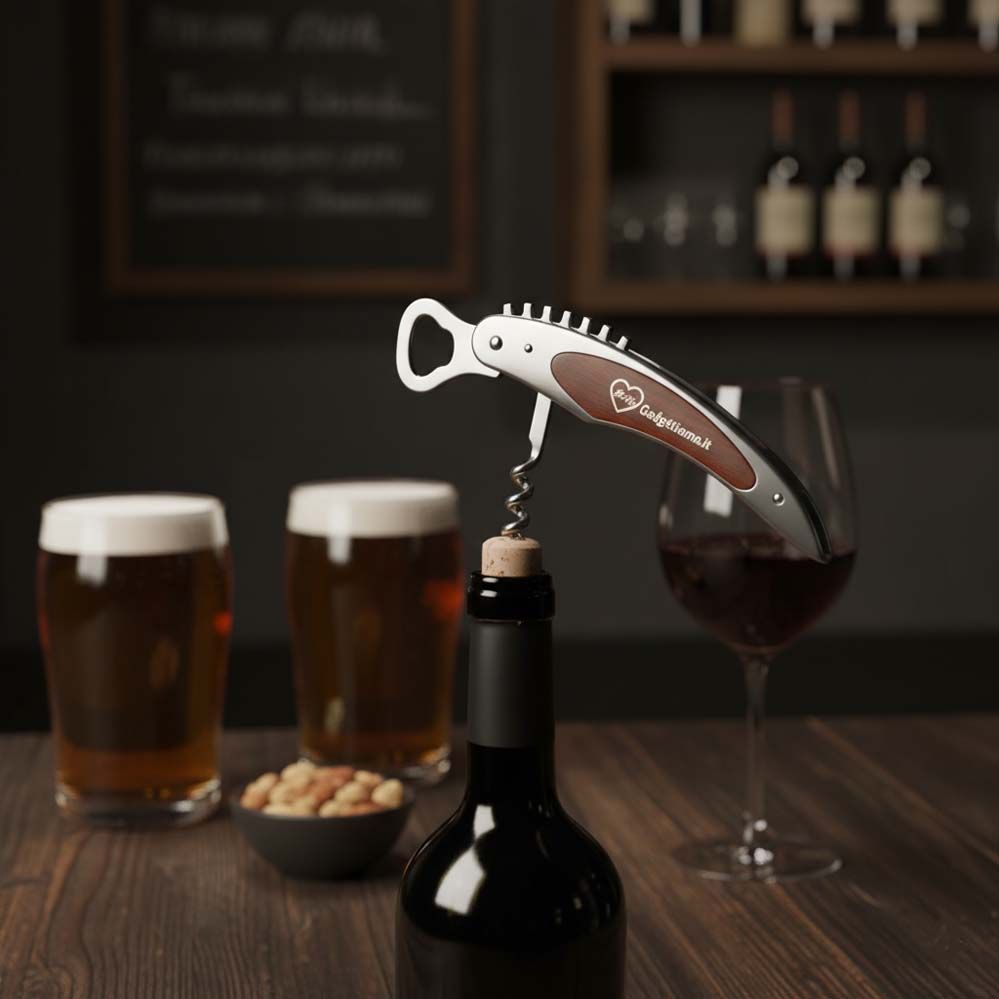 Apribottiglie e cavatappi personalizzati