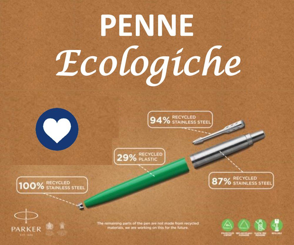 Penne Ecologiche da personalizzare con loghi aziendali