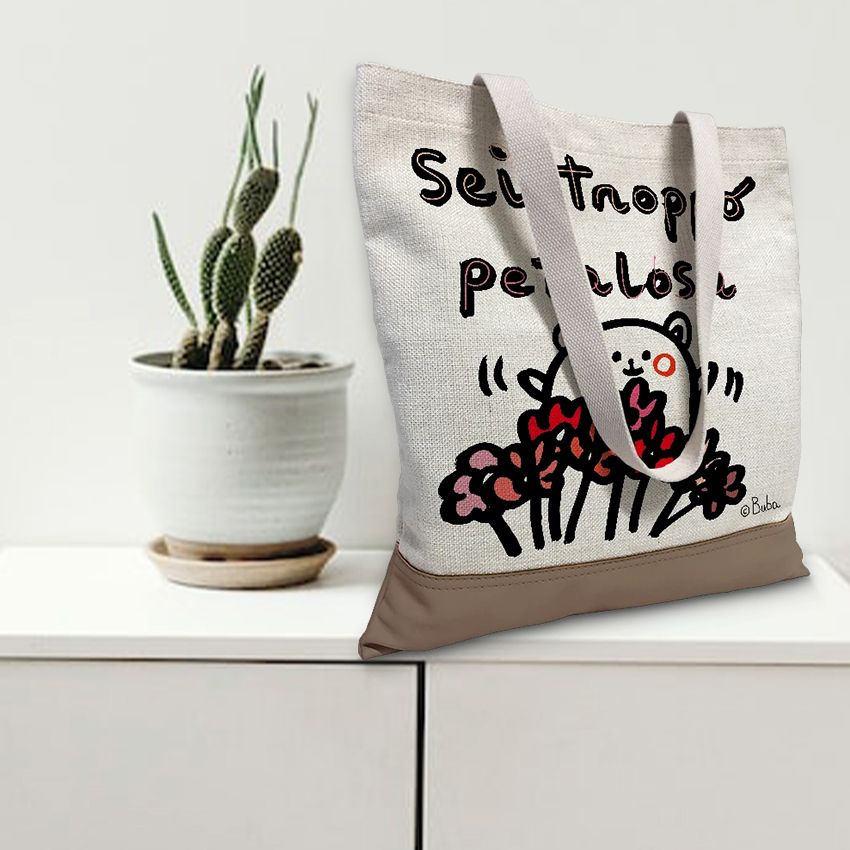 Shopper juta e similpelle