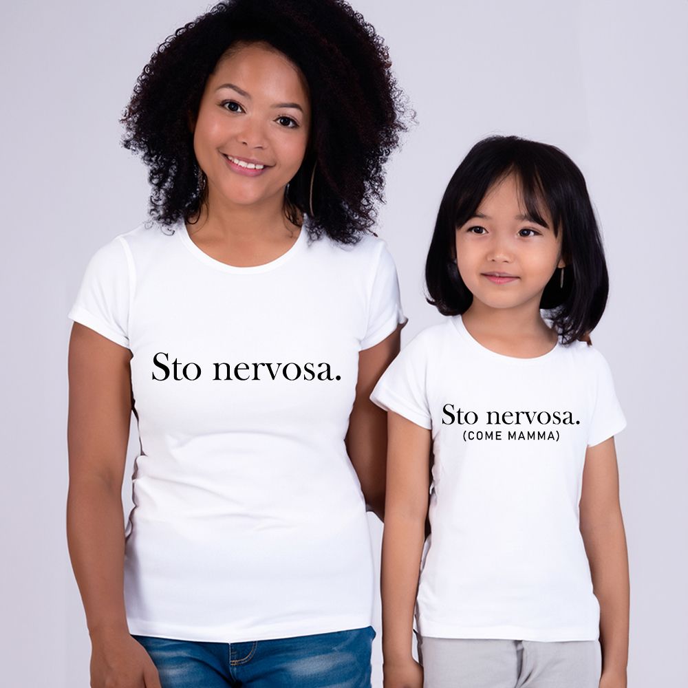 T-shirt Bimbo Bimba Personalizzata Tutte Le Mamme Fanno I Figli Belli - Foto 13