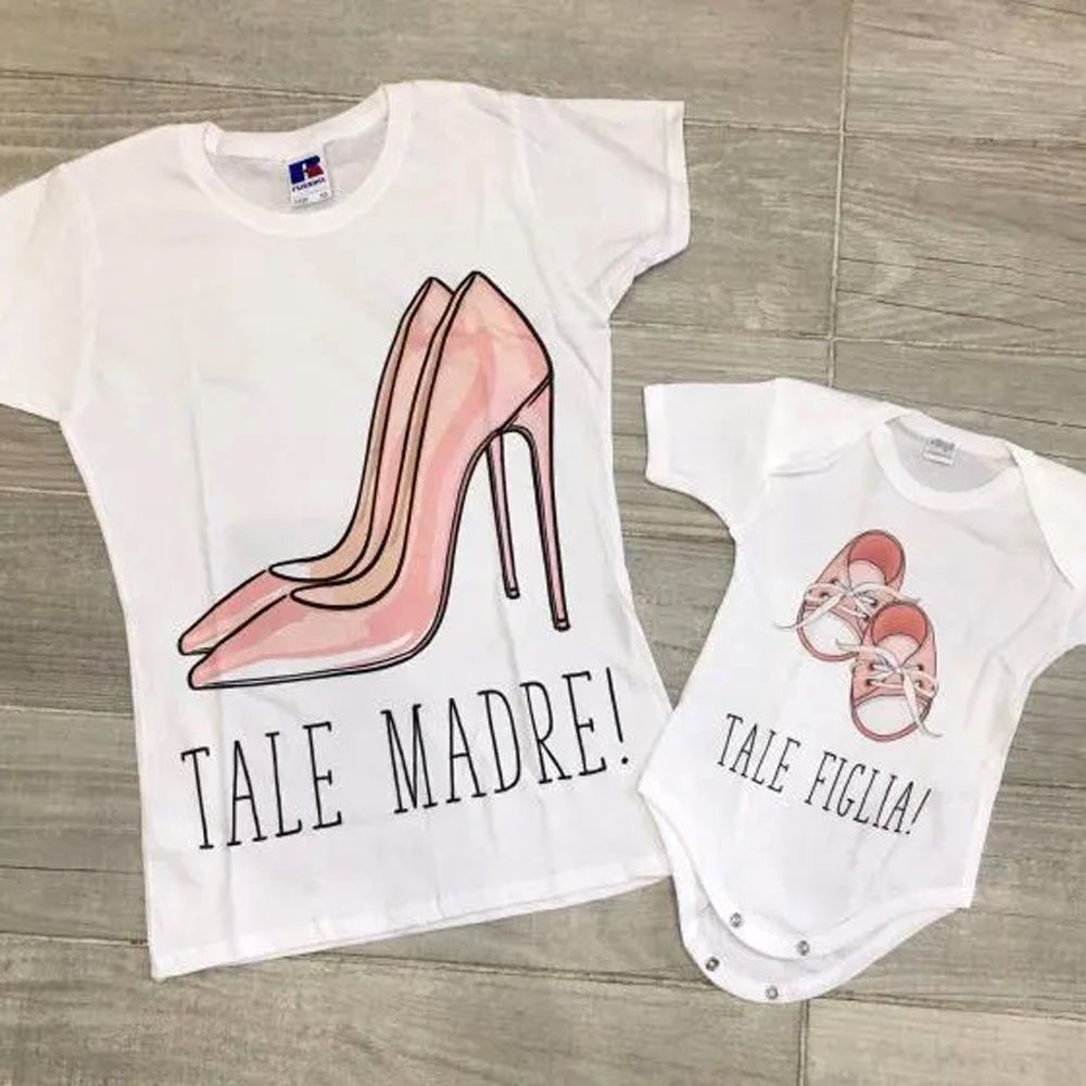 T-shirt e body Mamma e Figlia/o
