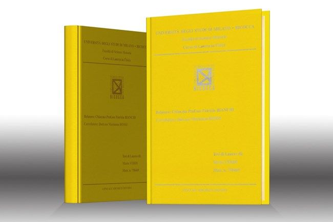 Stampa tesi online - similpelle Sim Gialla